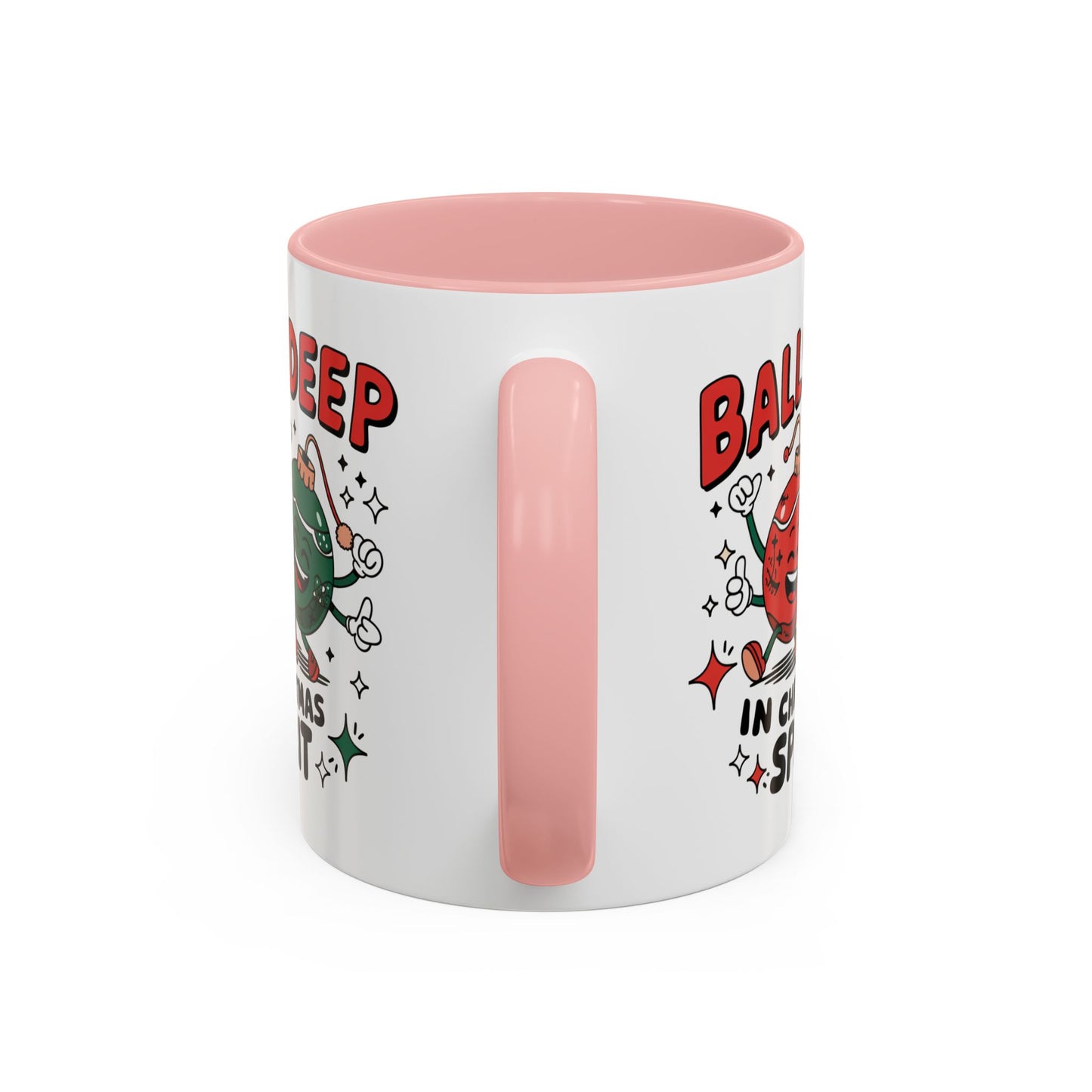 Adult Mug - Balls Deep in Christmas Spirit