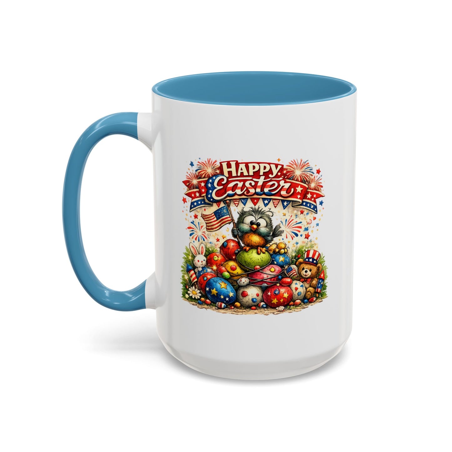 Easter Mug - Patriotic Happy Easter