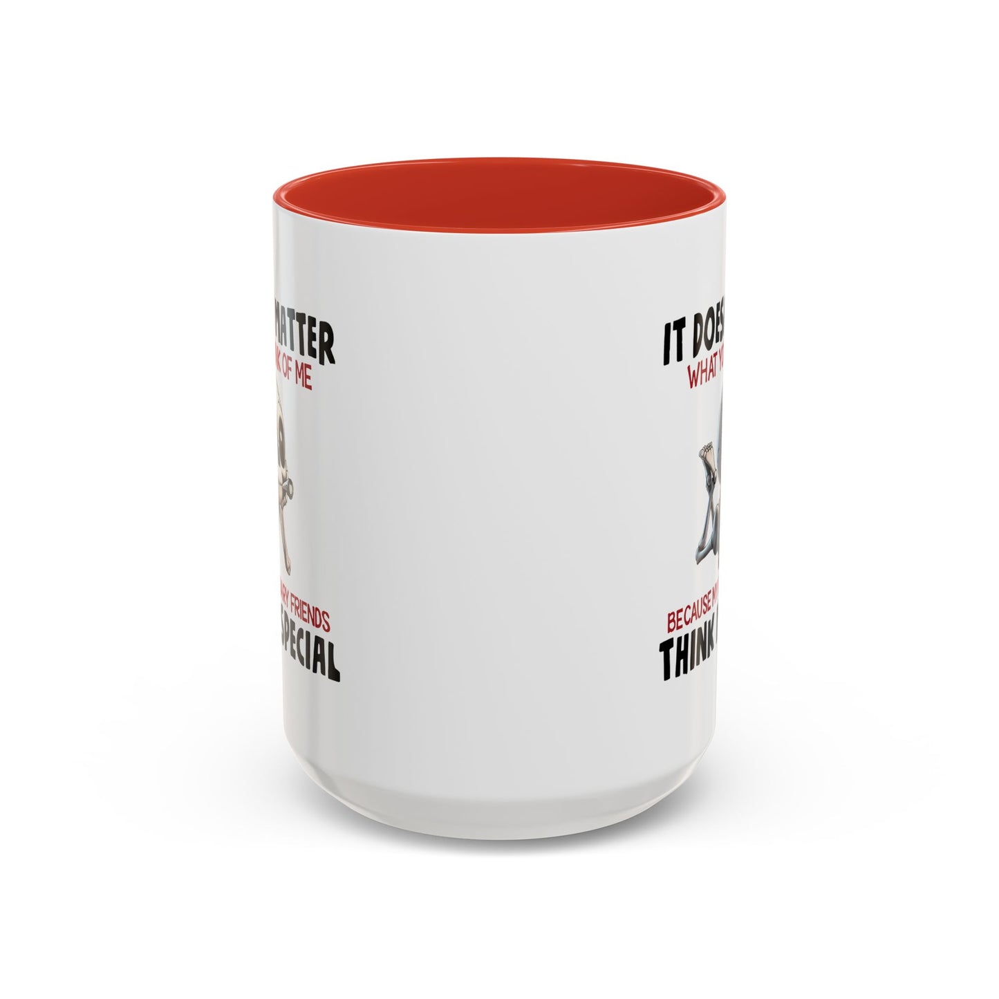 Humor Mug - It Doesn't Matter What You Think of Me