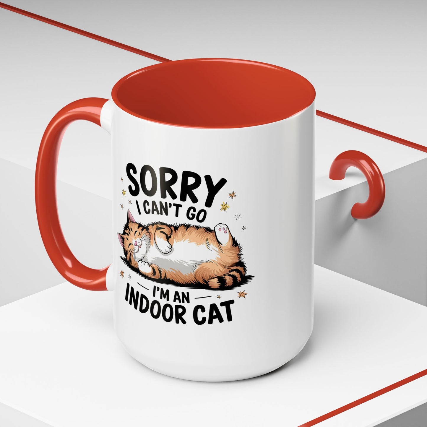 Humor Mug - Sorry I Can't Go