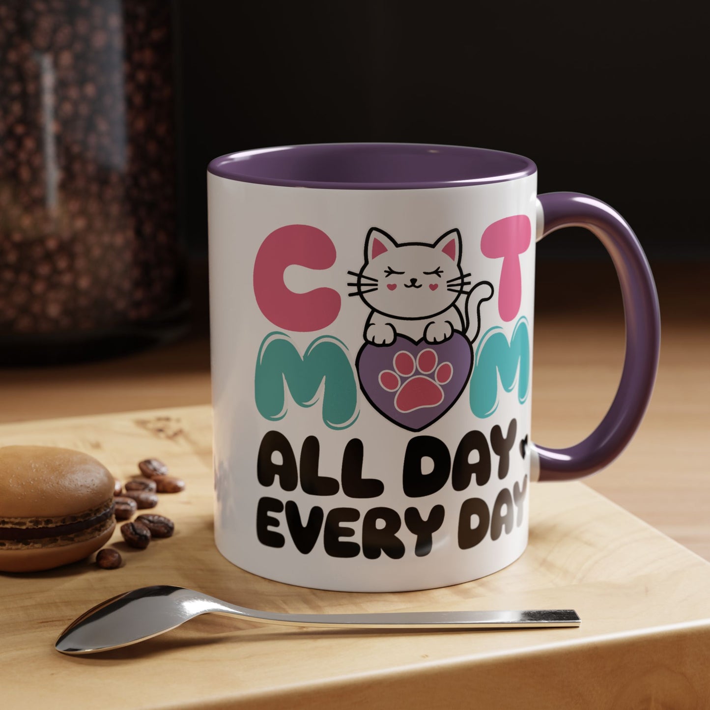 Animal Mug - Cat Mom All Day