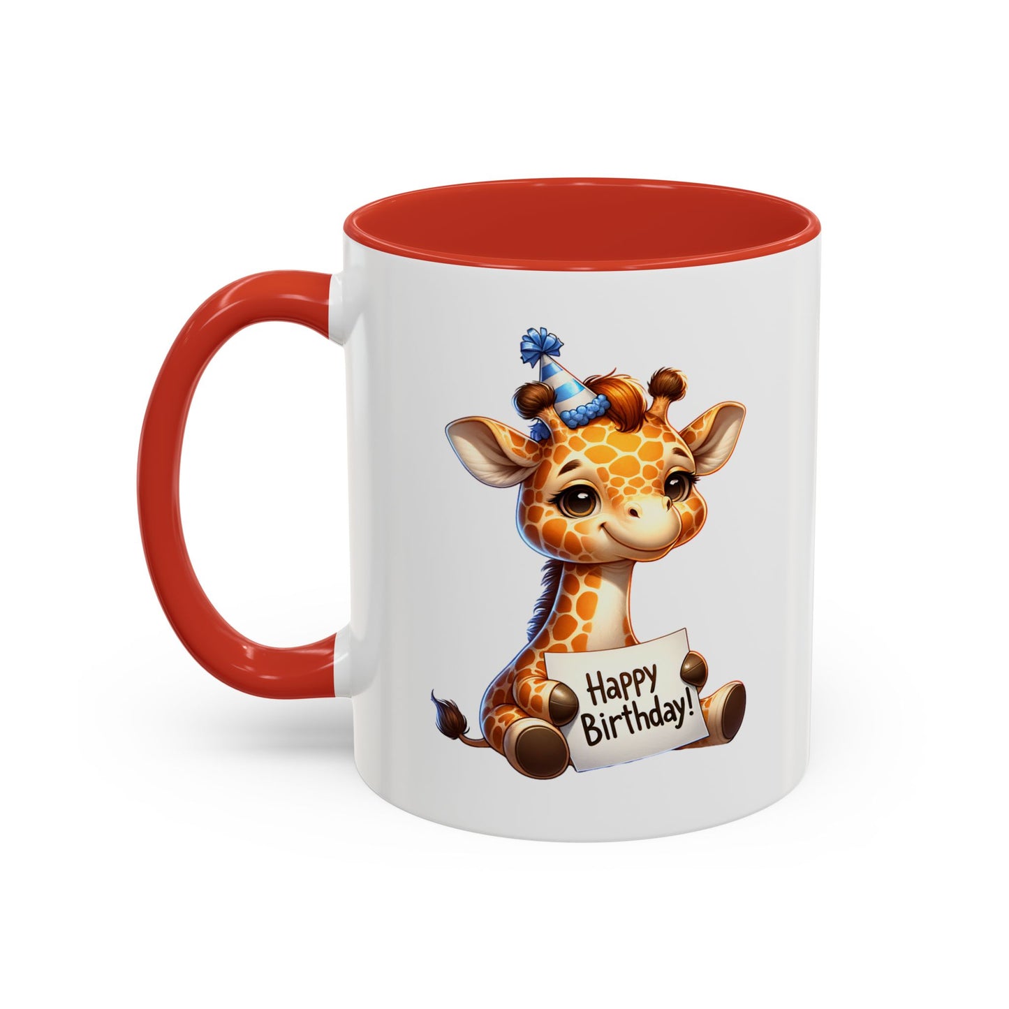 Birthday Mug - Giraffe Clipart