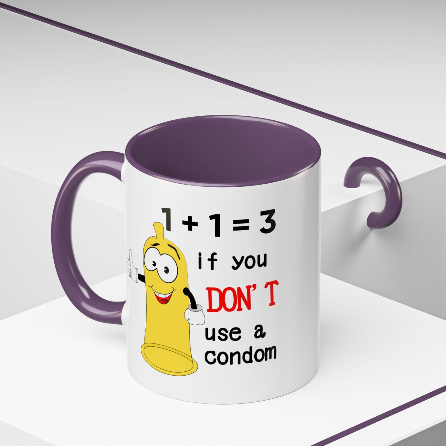 Adult Mug - One Plus One Equals Three