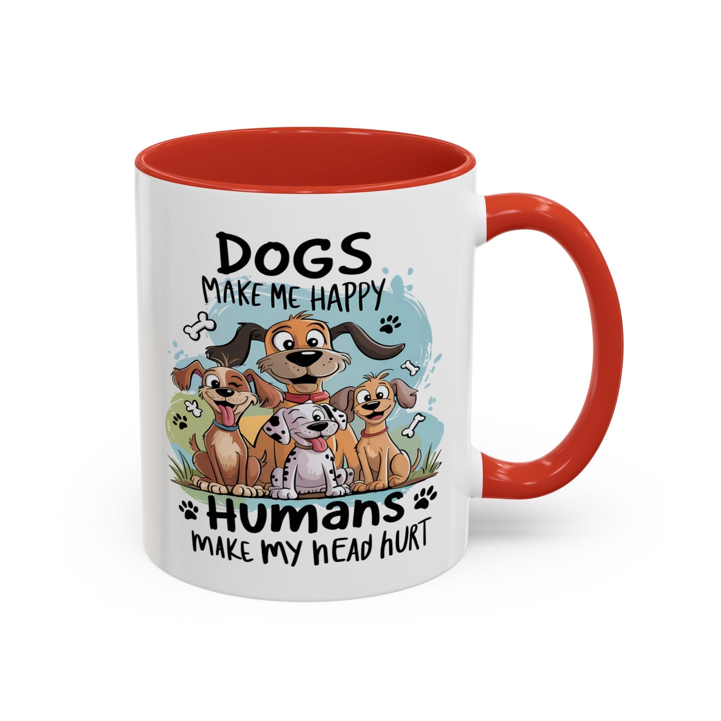 Animal Mug - Dogs Make Me Happy