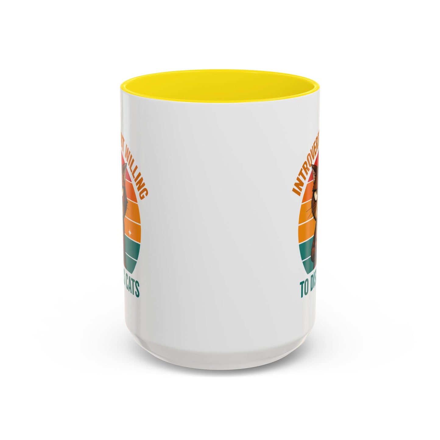 Animal Mug - Introverted But Willing To Discuss Cats
