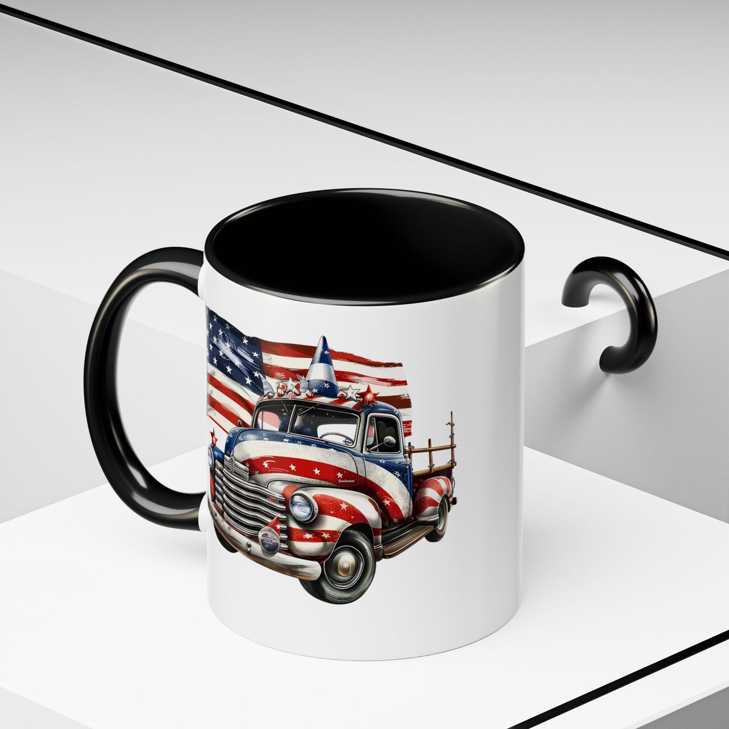 4th of July - Old Truck & Flag 2