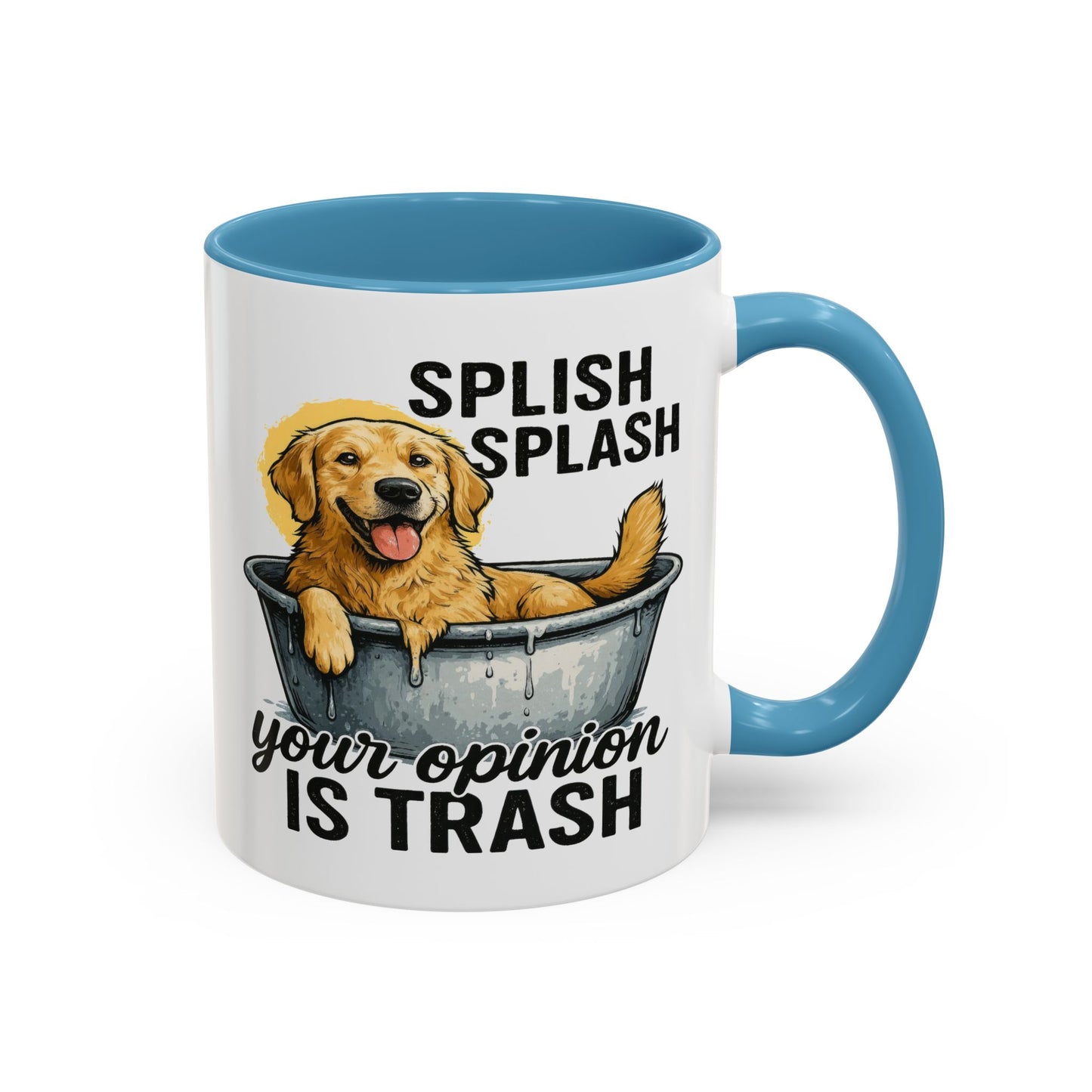 Animal Mug - Splish Splash Your Opinion Is Trash