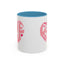 Valentine's Day Mug - Love You Heart Lettering