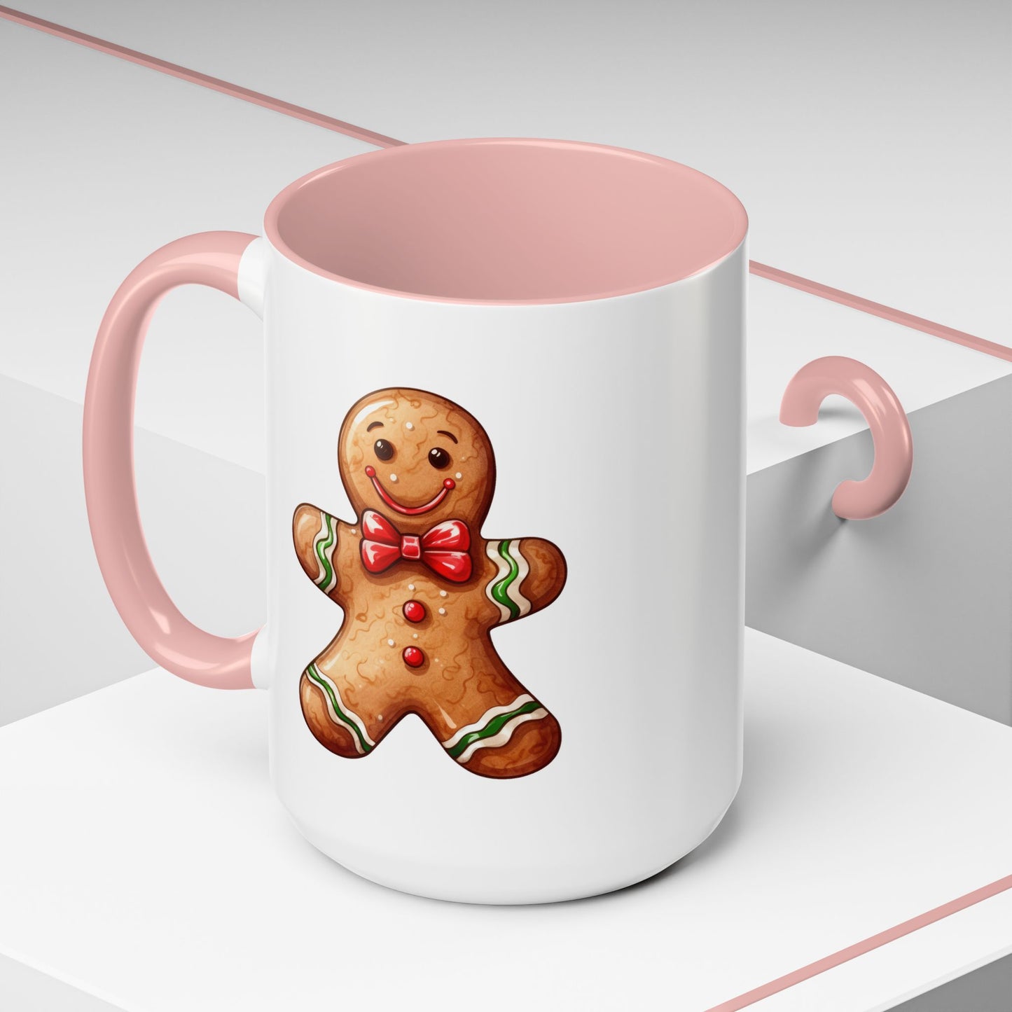 Christmas Mug - Smiling Gingerbread Man