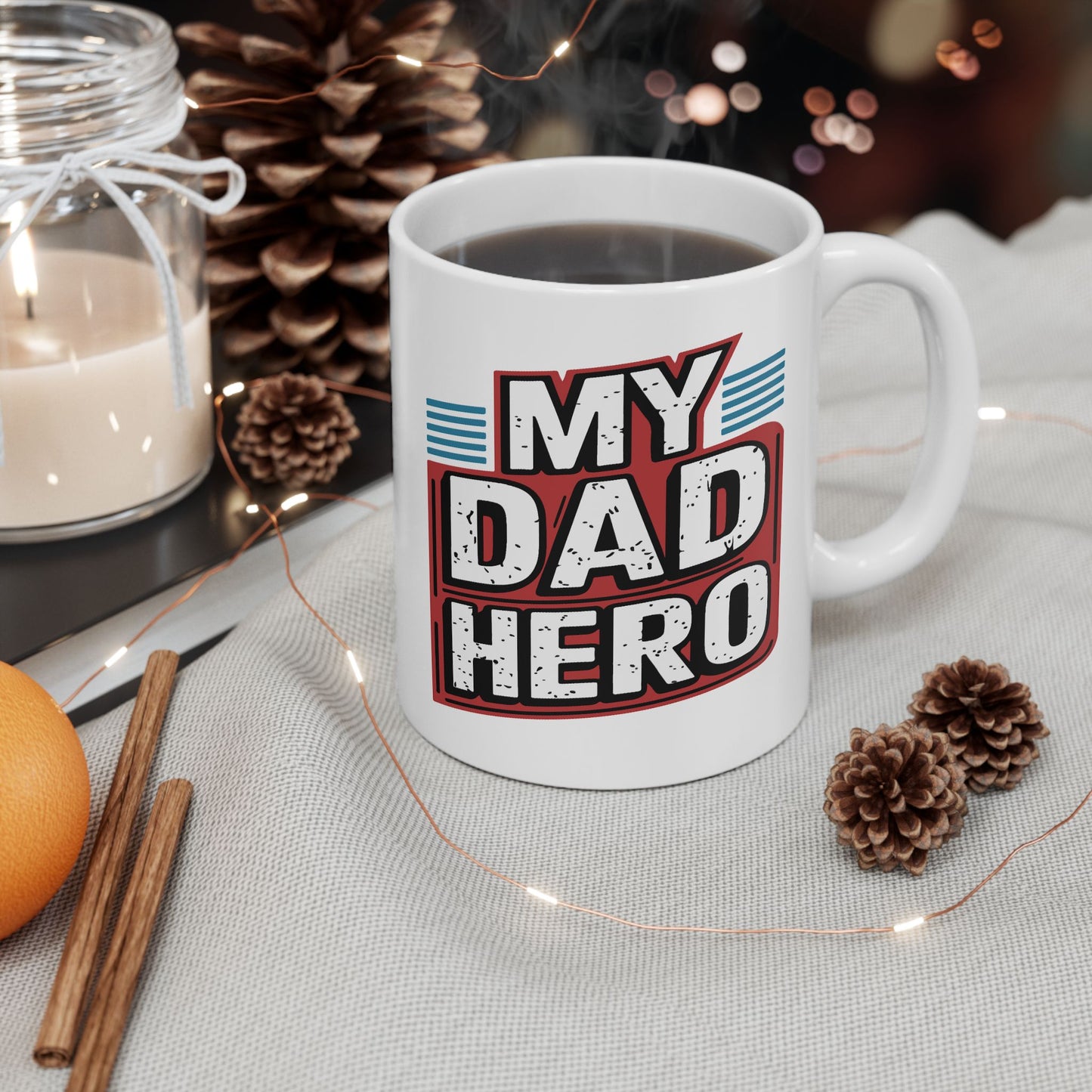 Father's Day Mug - My Dad Hero