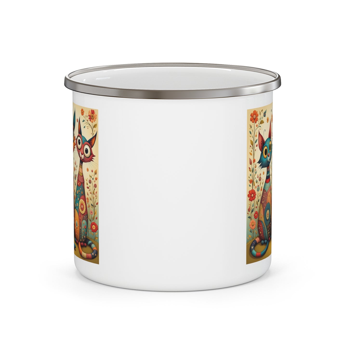 Animal Mug - Whimsical Cats 1