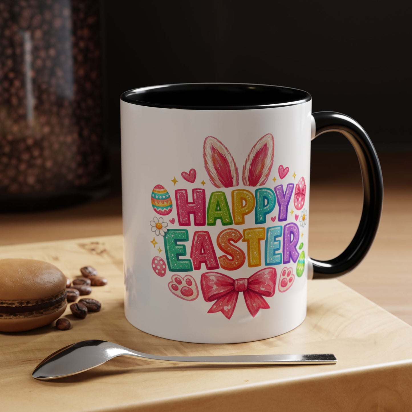 Easter Mug - Bunny Bow