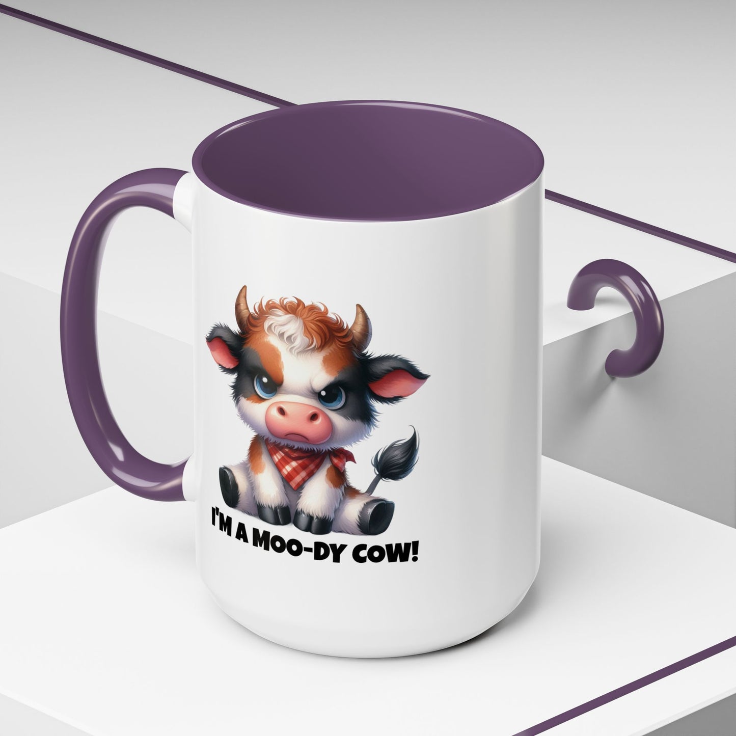 Humor Mug - I'm a Moody Cow