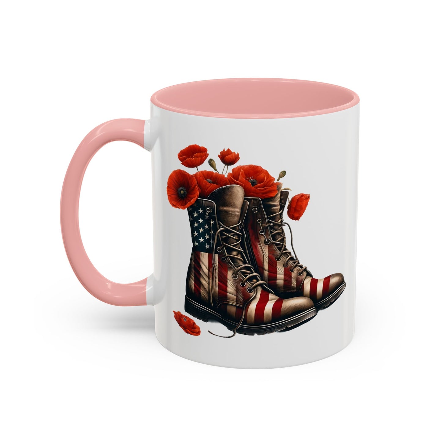 4th of July Mug - Fallen Soldier Boots
