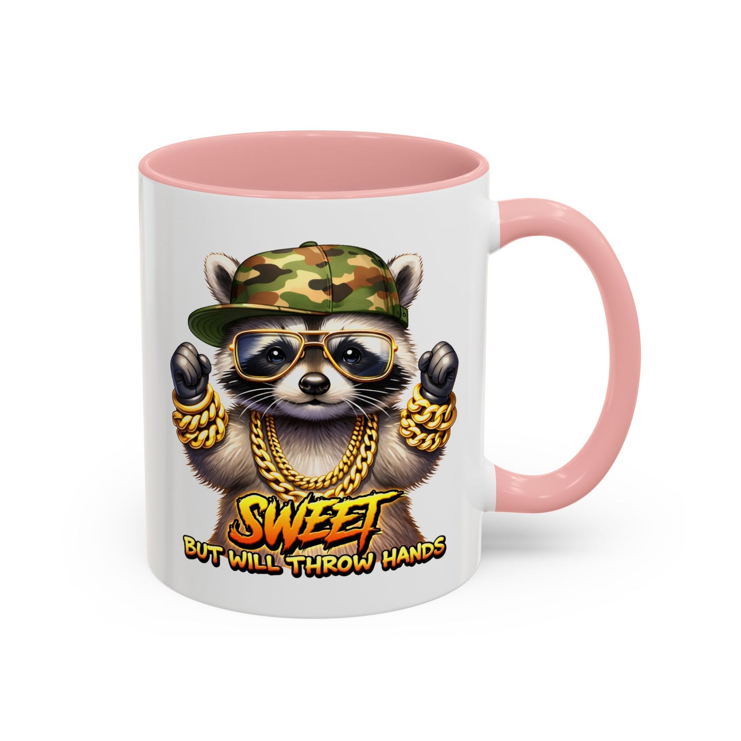 Humor Mug - Sweet But Will Throw Hands