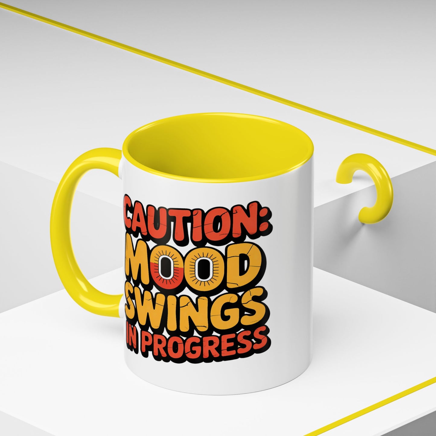 Humor Mug - Caution Mood Swings in Progress