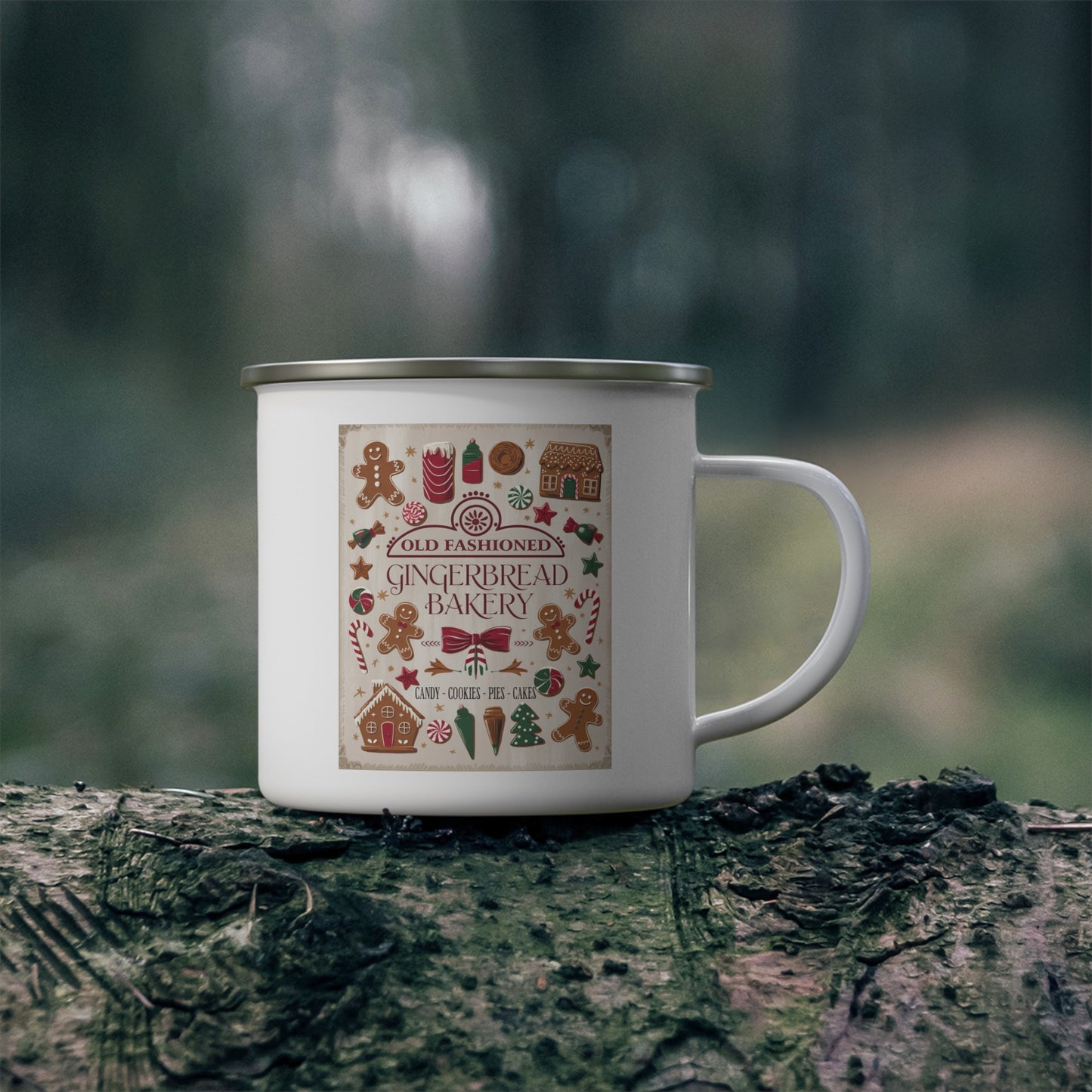 Christmas Mug - Old Fashioned Gingerbread Bakery