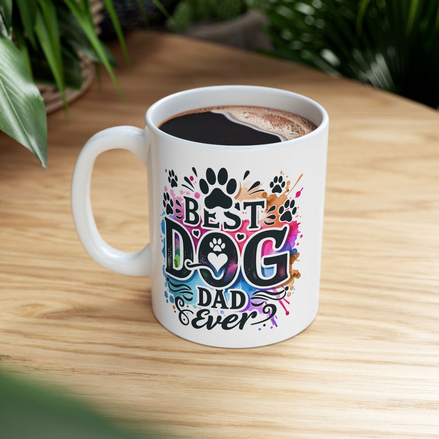 Animal Mug - Best Dog Dad Ever