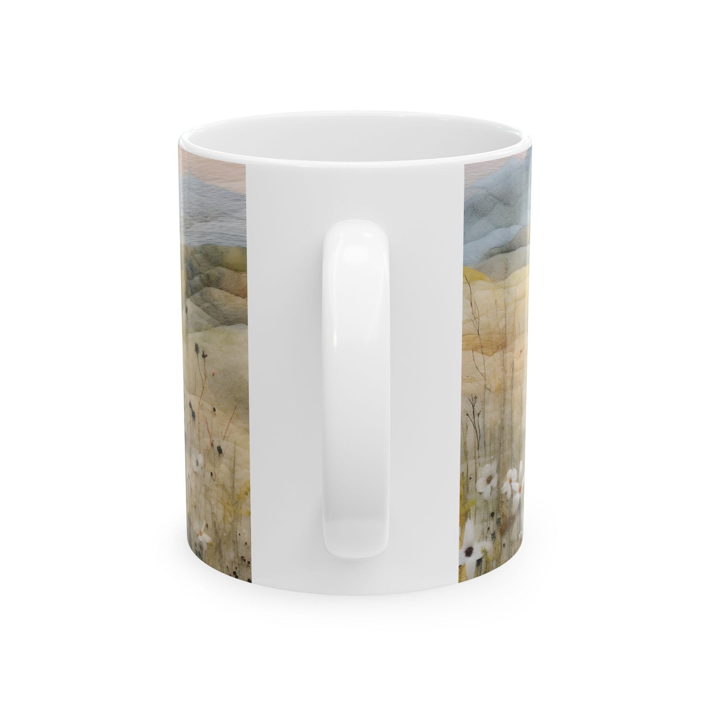 Artistic Mug - Felted Landscape