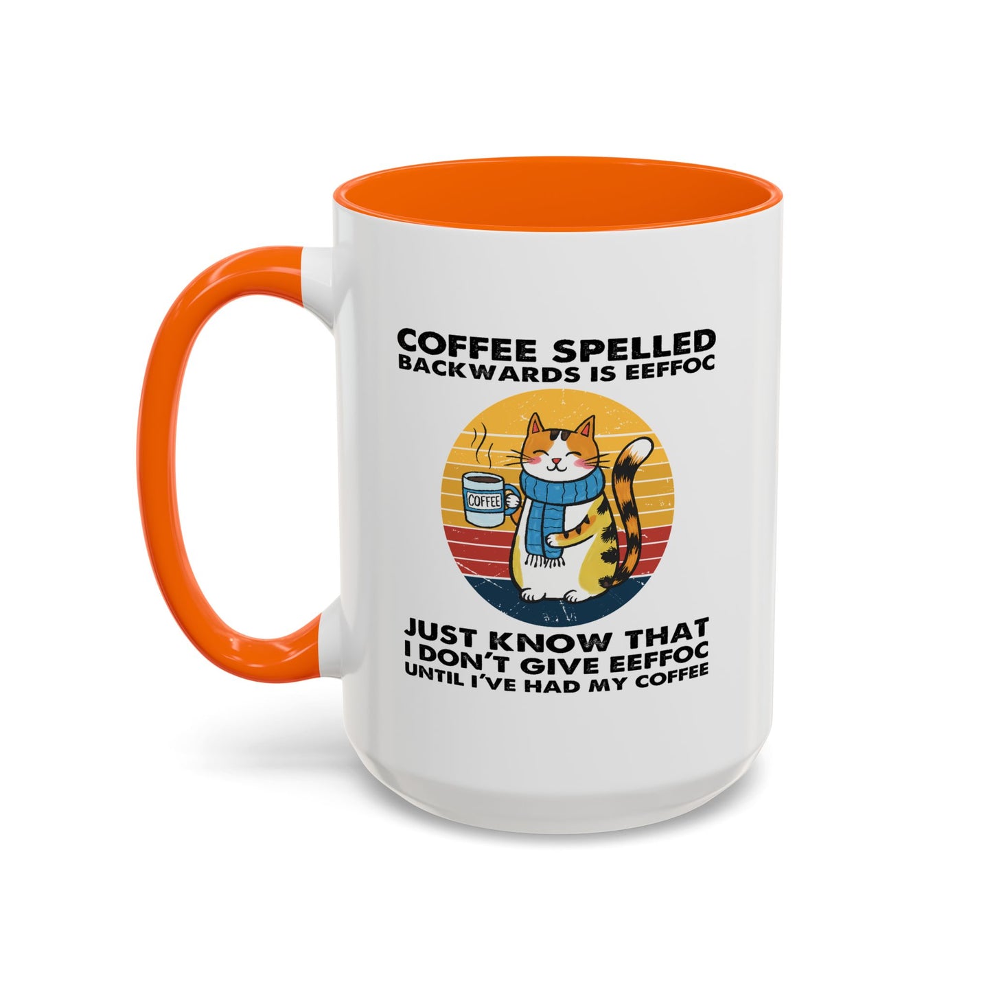 Humor Mug - Coffee Spelled Backwards is Eeffoc