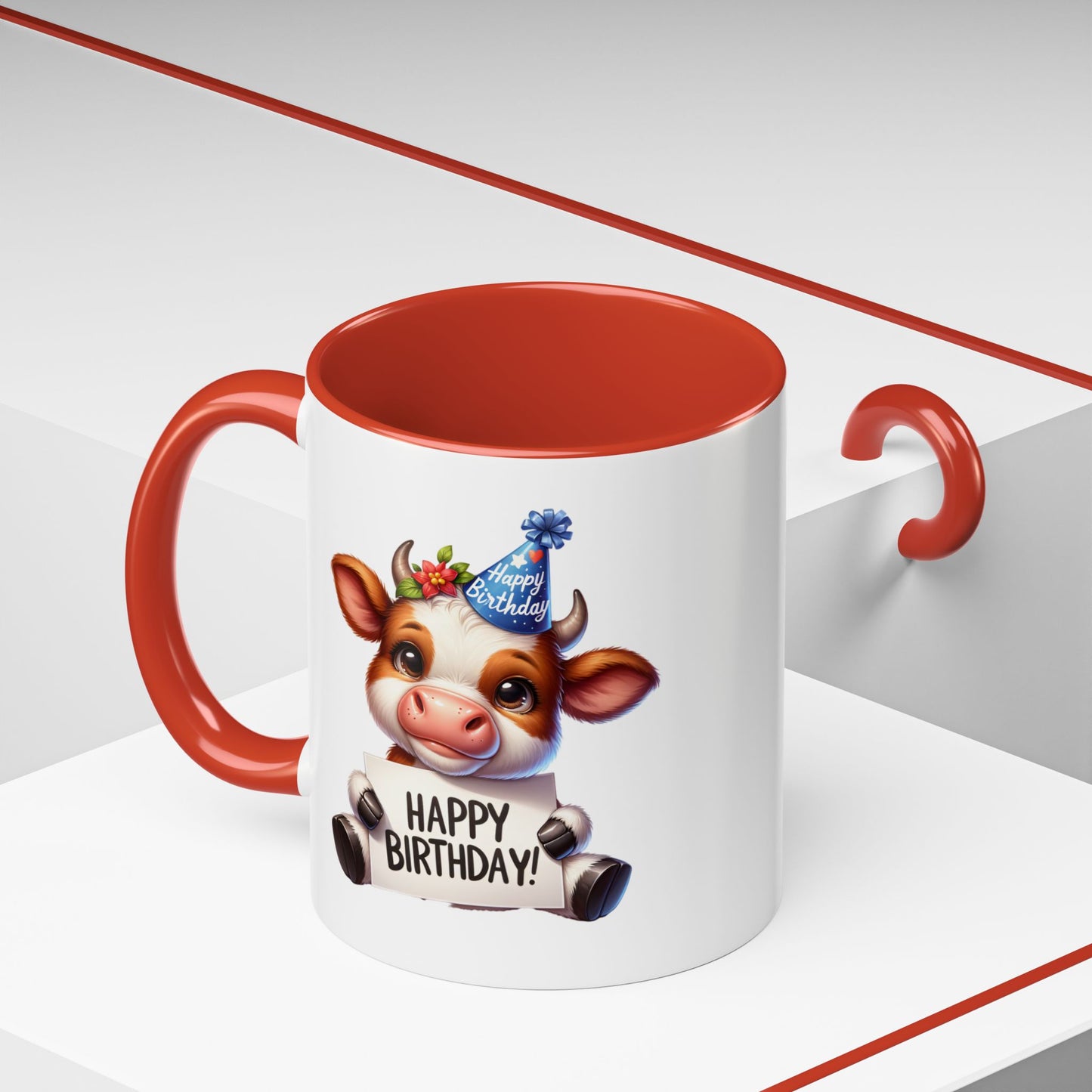 Birthday Mug - Cow Clipart