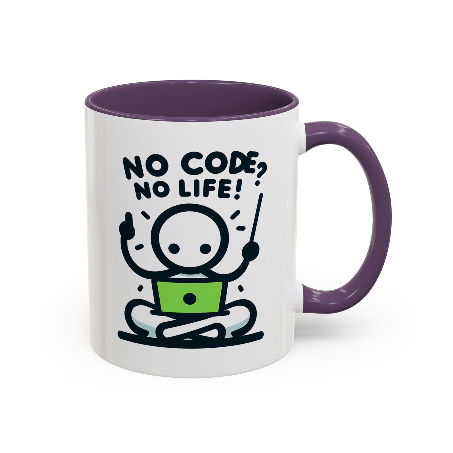 Humor Mug - No Code No Life