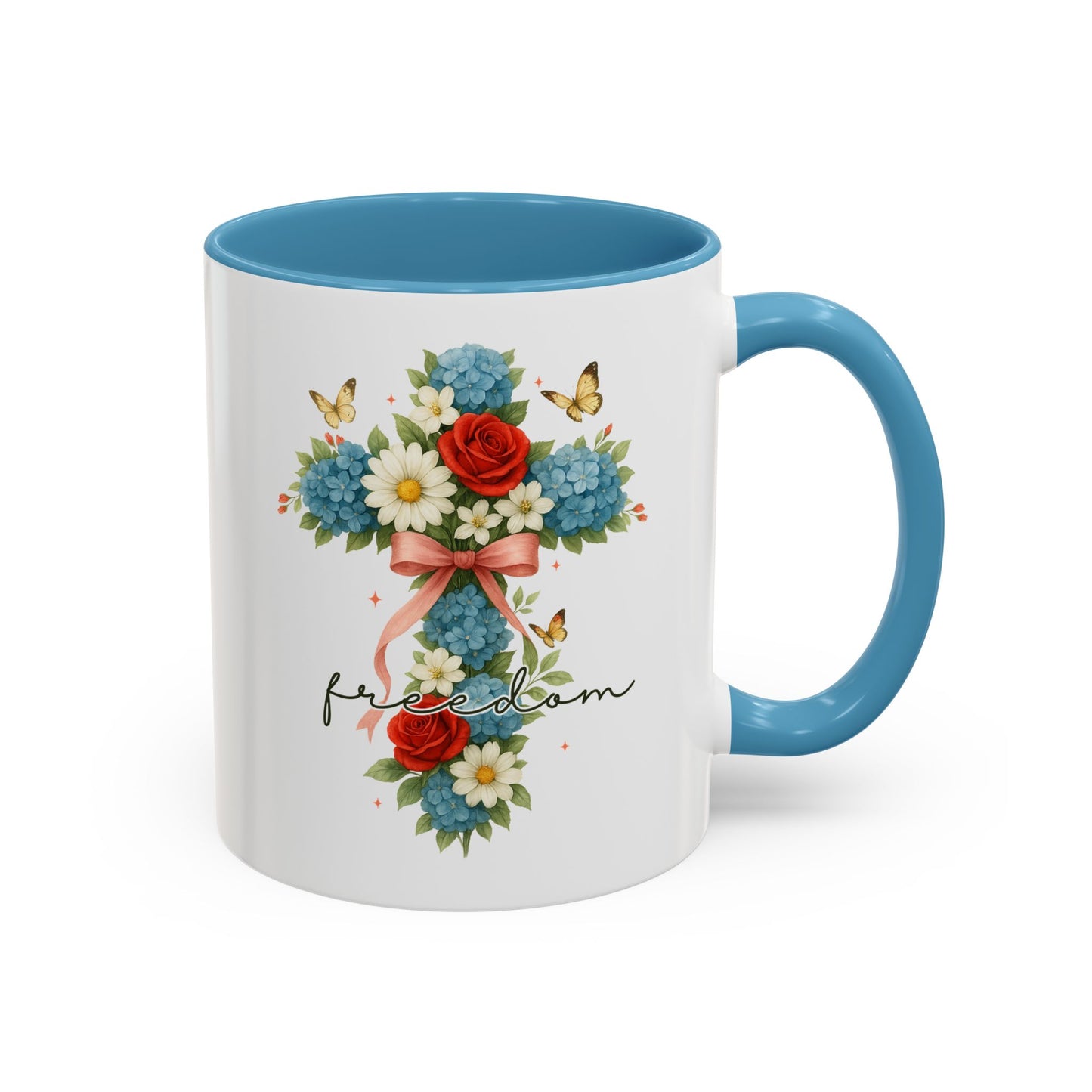 4th of July Mug - Freedom Cross