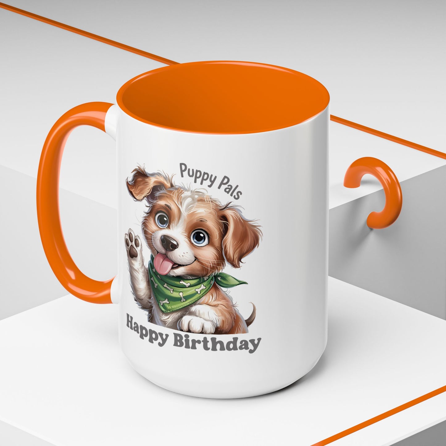 Birthday Mug - Happy Birthday Puppy Pals