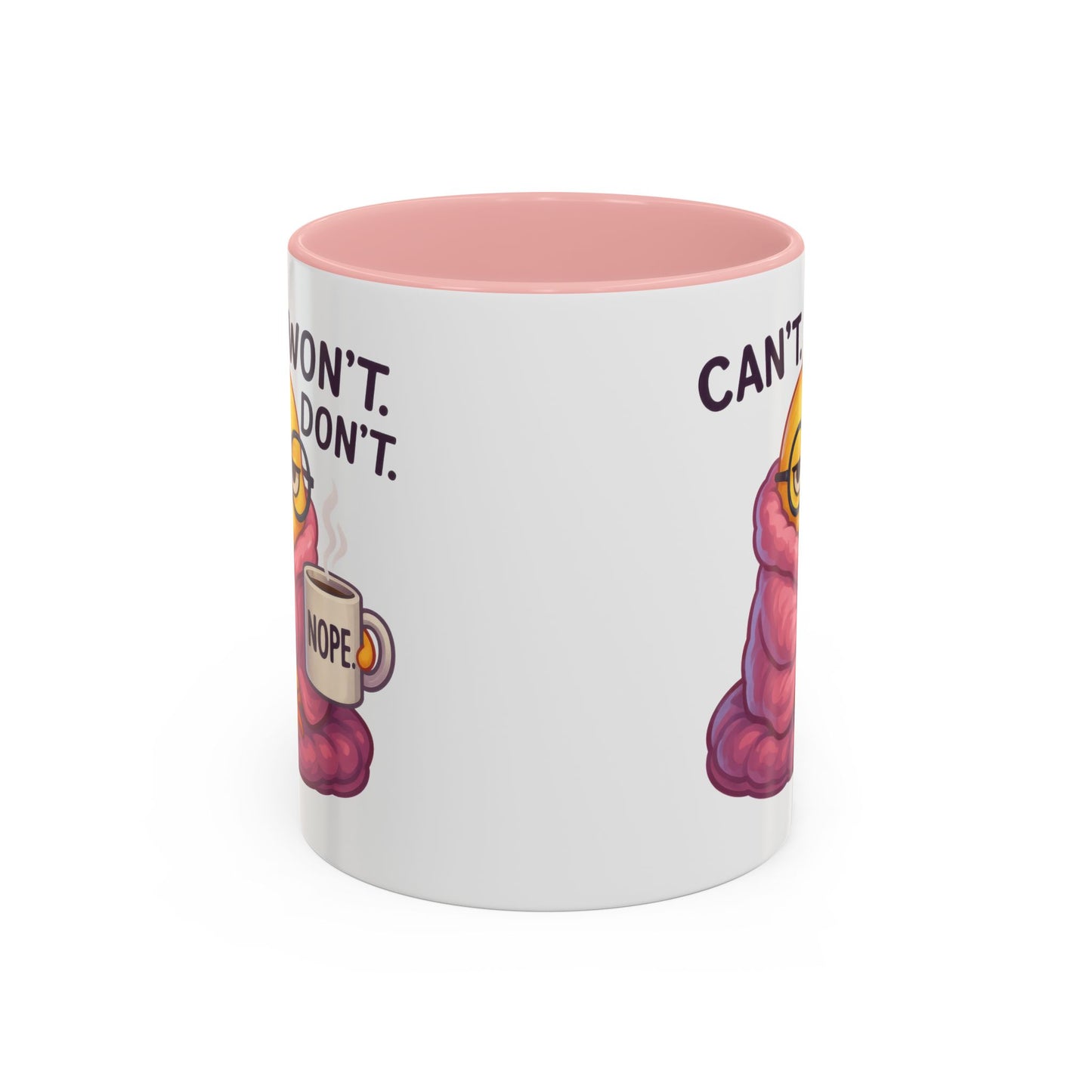 Office Mug - Can't Won't Don't