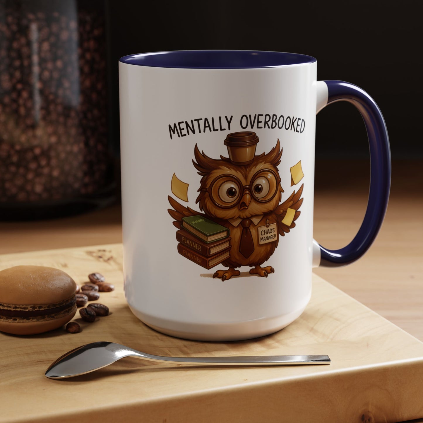 Office Mug - Mentally Overbooked