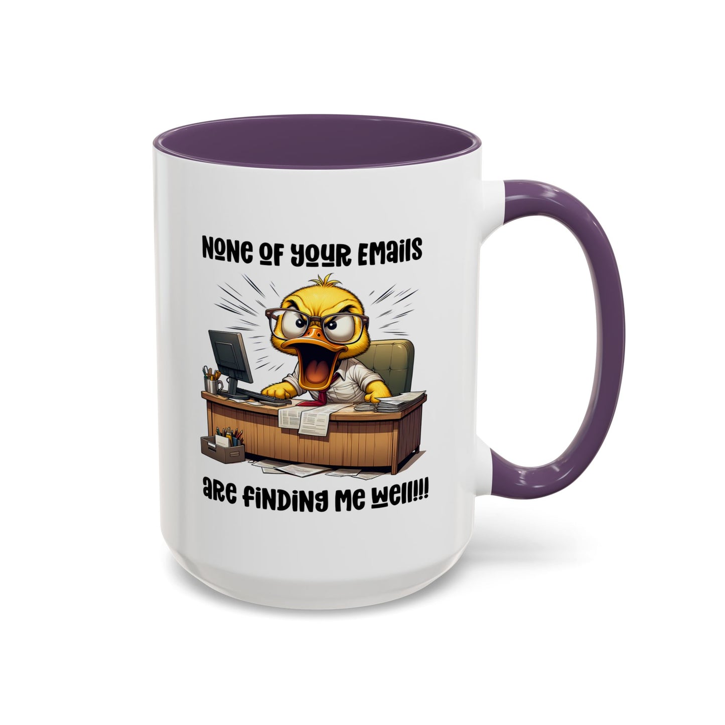 Office Mug - None Of Your Emails