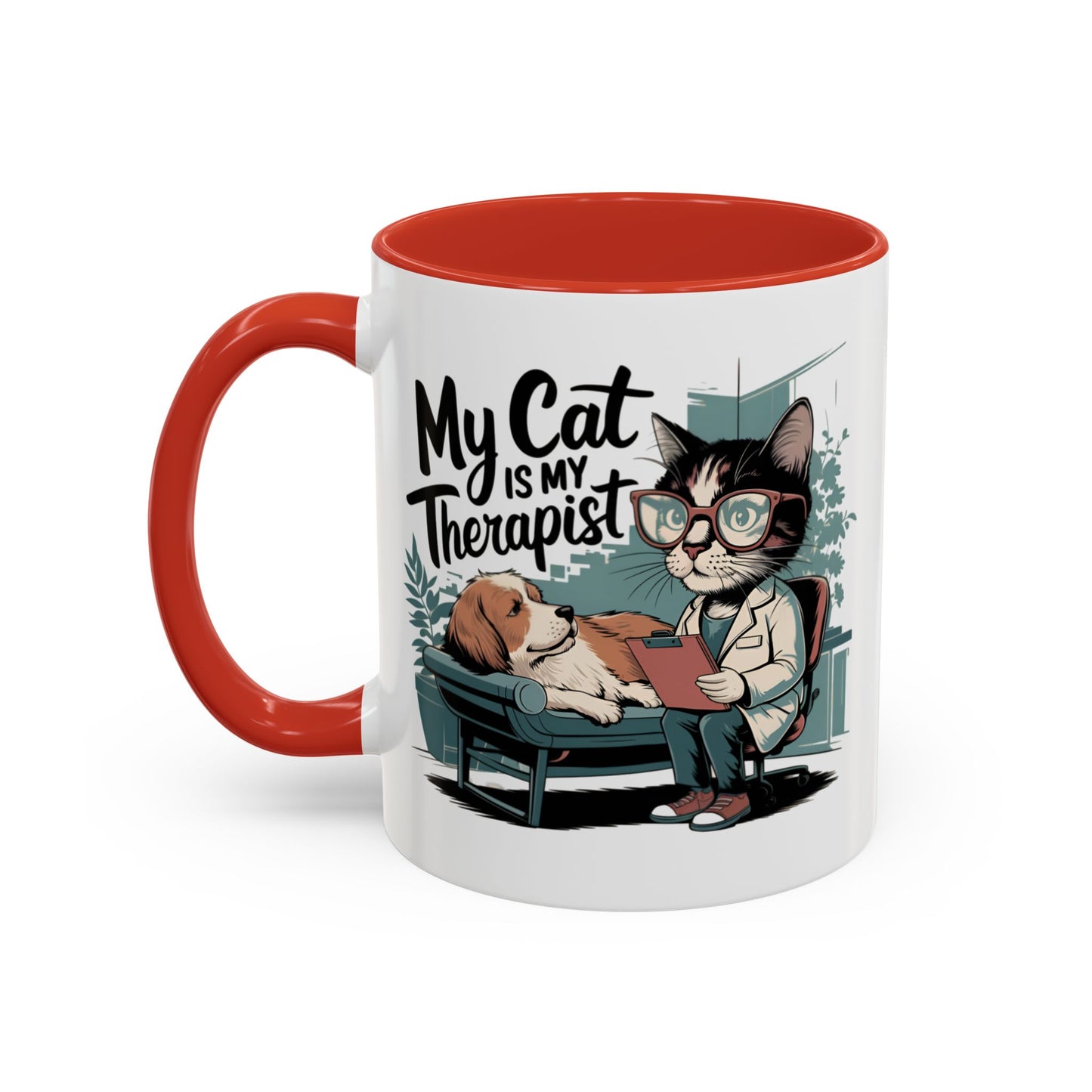 Animal Mug - My Cat Is My Therapist