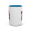 Wellness Mug - Good Vibes Only Graffiti Flowers