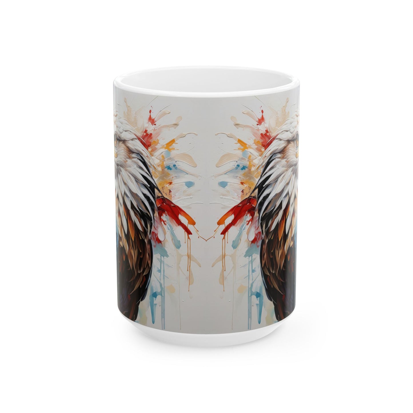 Artistic Mug - Eagle Oil Painting