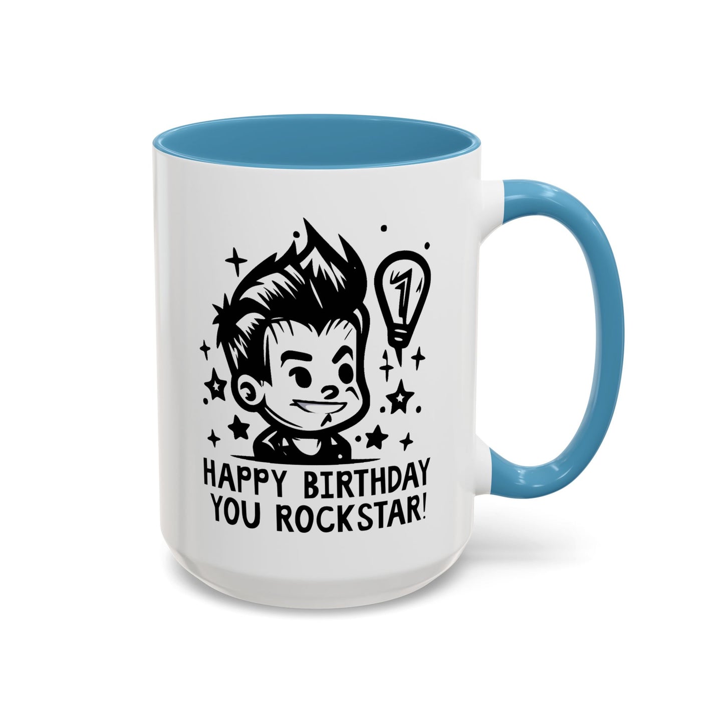 Birthday Mug - You Rockstar!