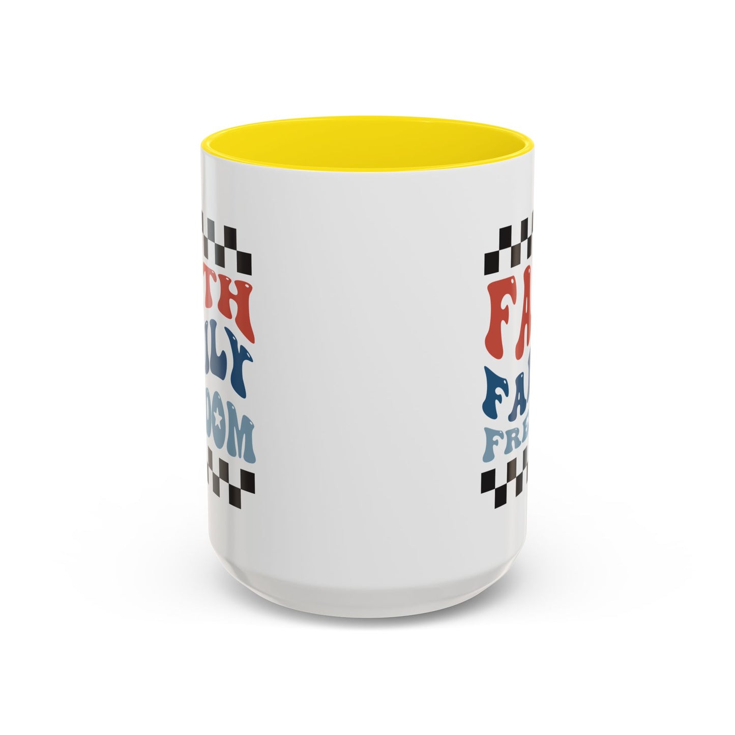 4th of July Mug - Faith Family Freedom