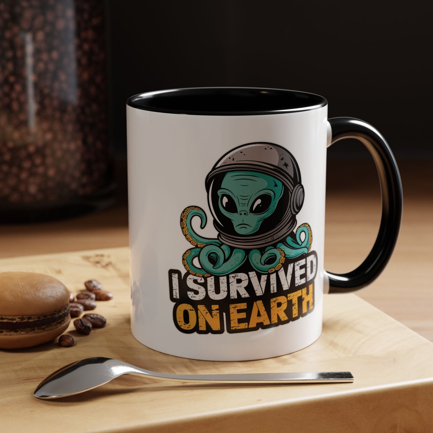 Alien Mug - I Survived On Earth