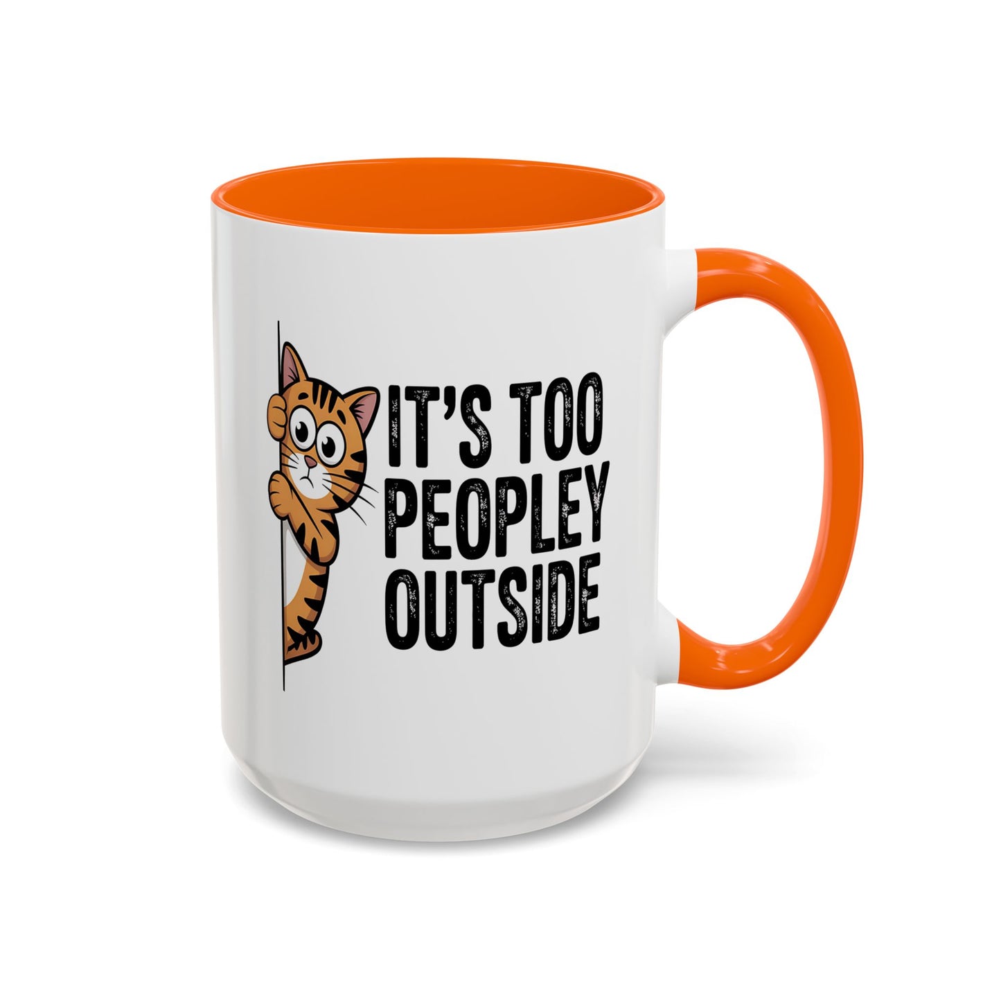 Animal Mug - It's Too Peopley Outside