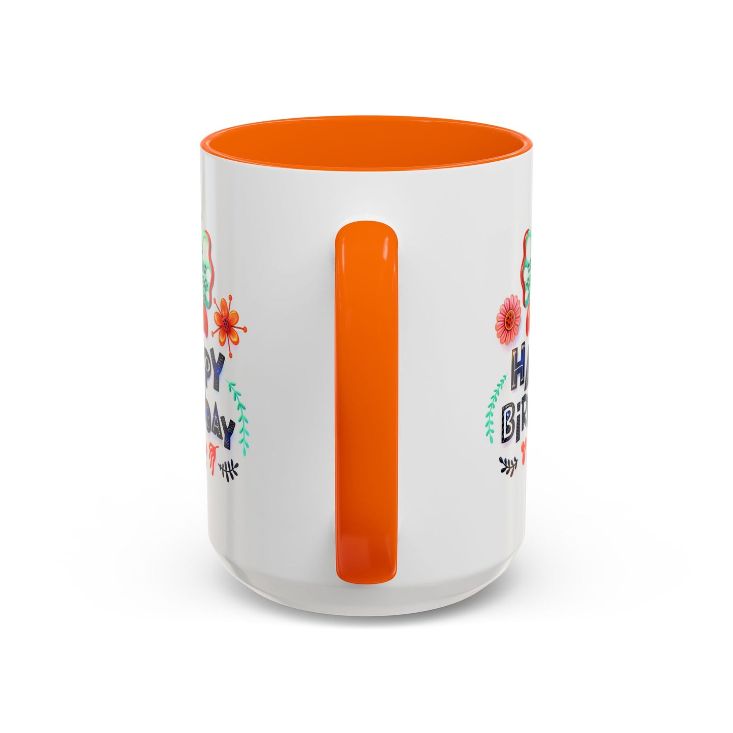 Birthday Mug - Butterfly Flowers