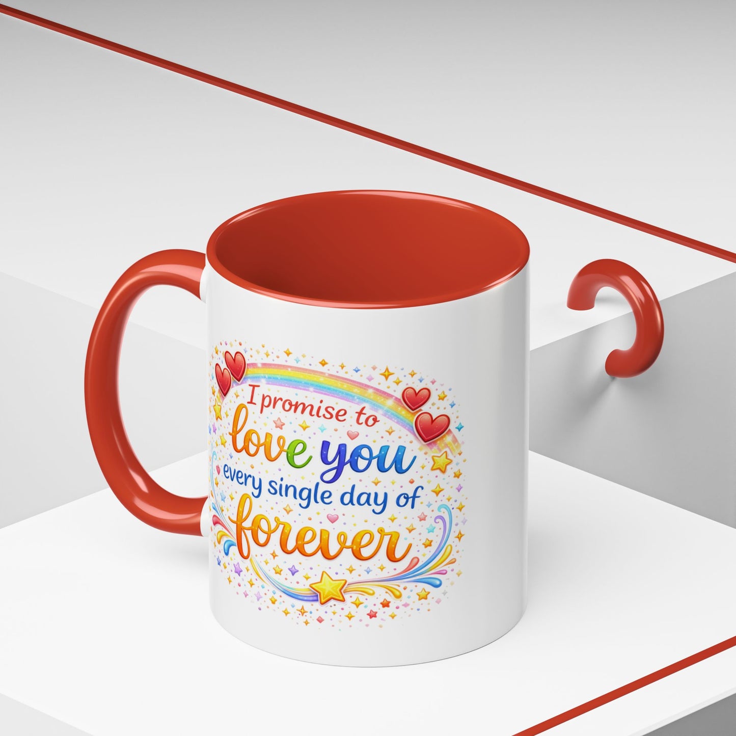 Anniversary Mug - I Promise to Love You