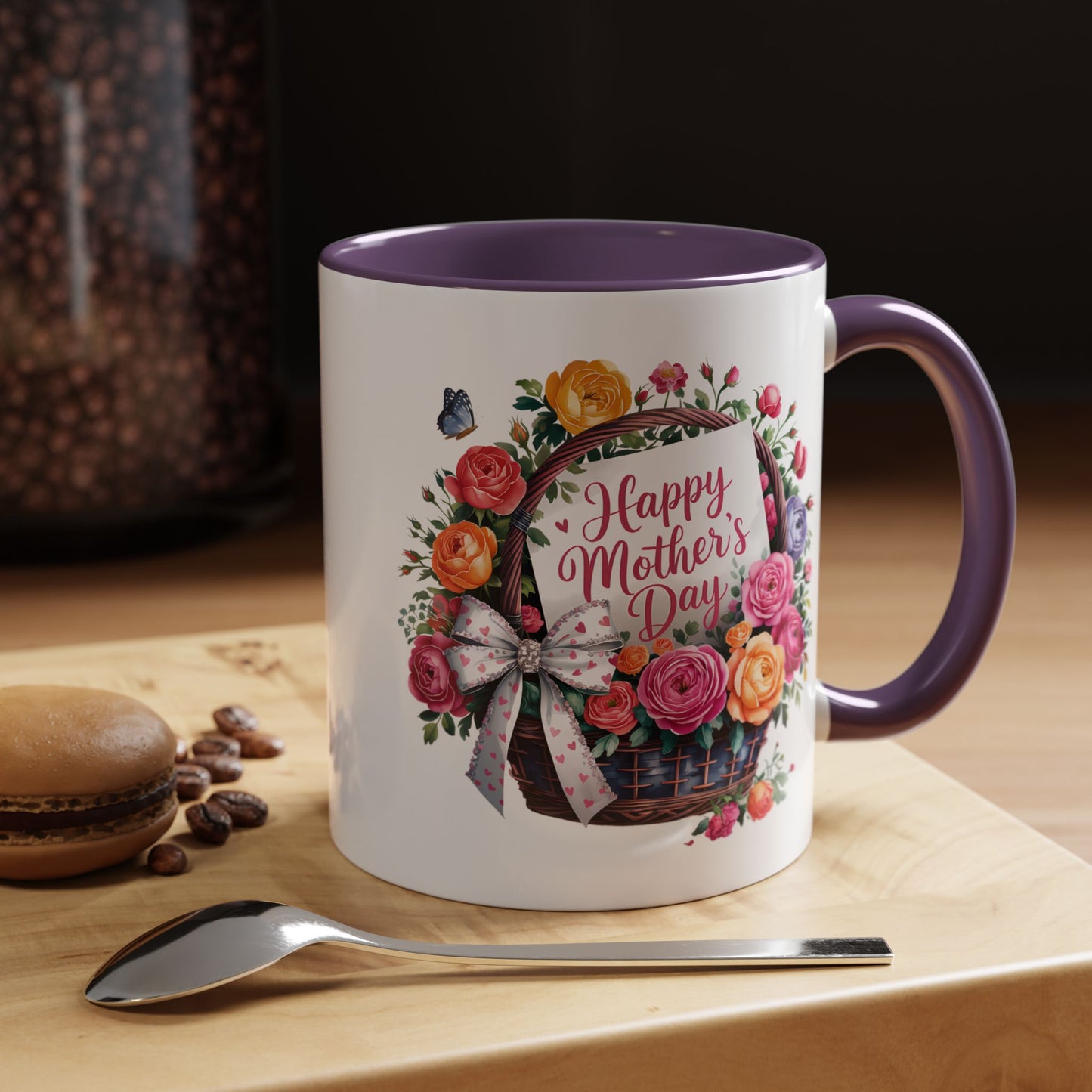 Mother's Day Mug - Happy Mother's Bouquet