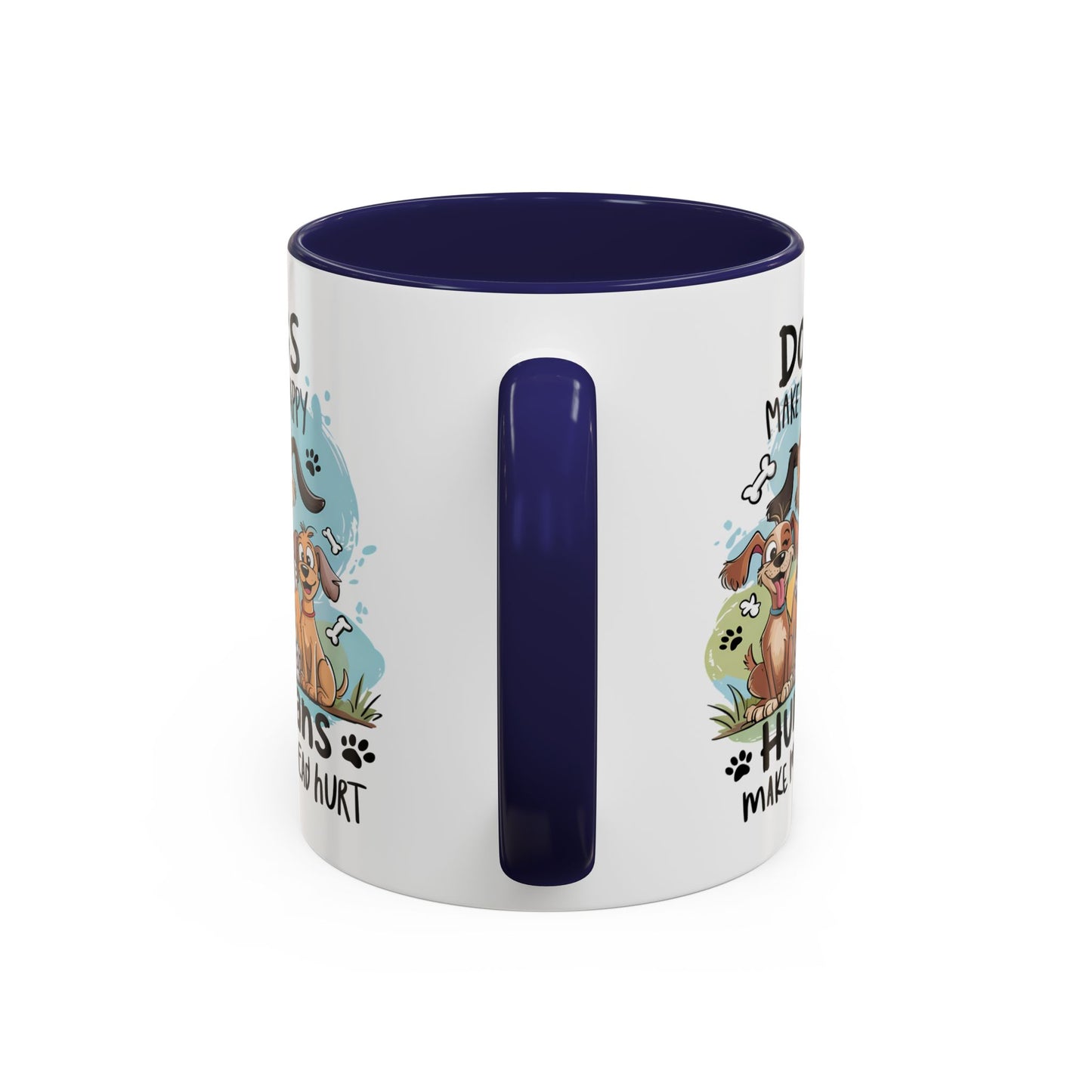 Animal Mug - Dogs Make Me Happy
