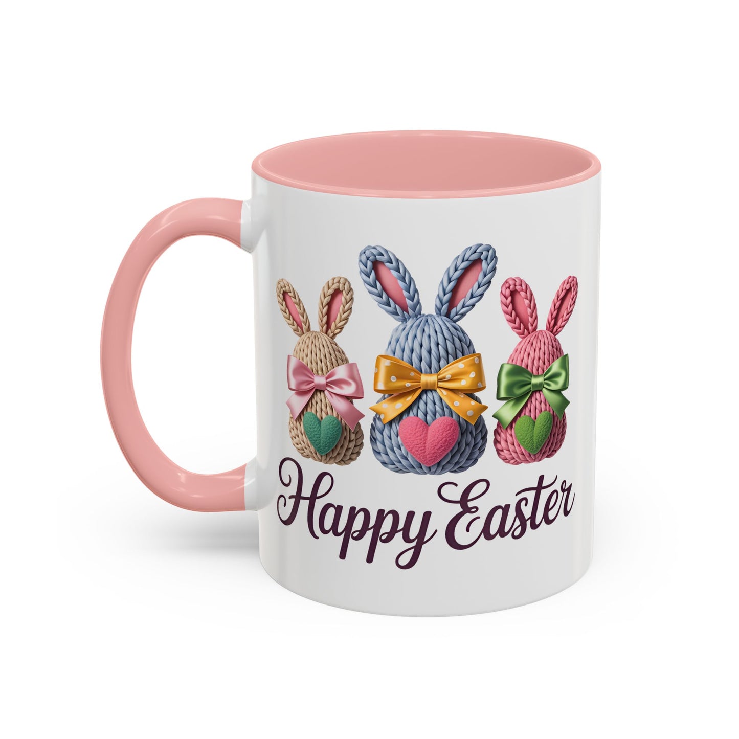 Easter Mug - Yarn Bunnies