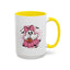 Halloween Mug - Ghost With Pink Bow