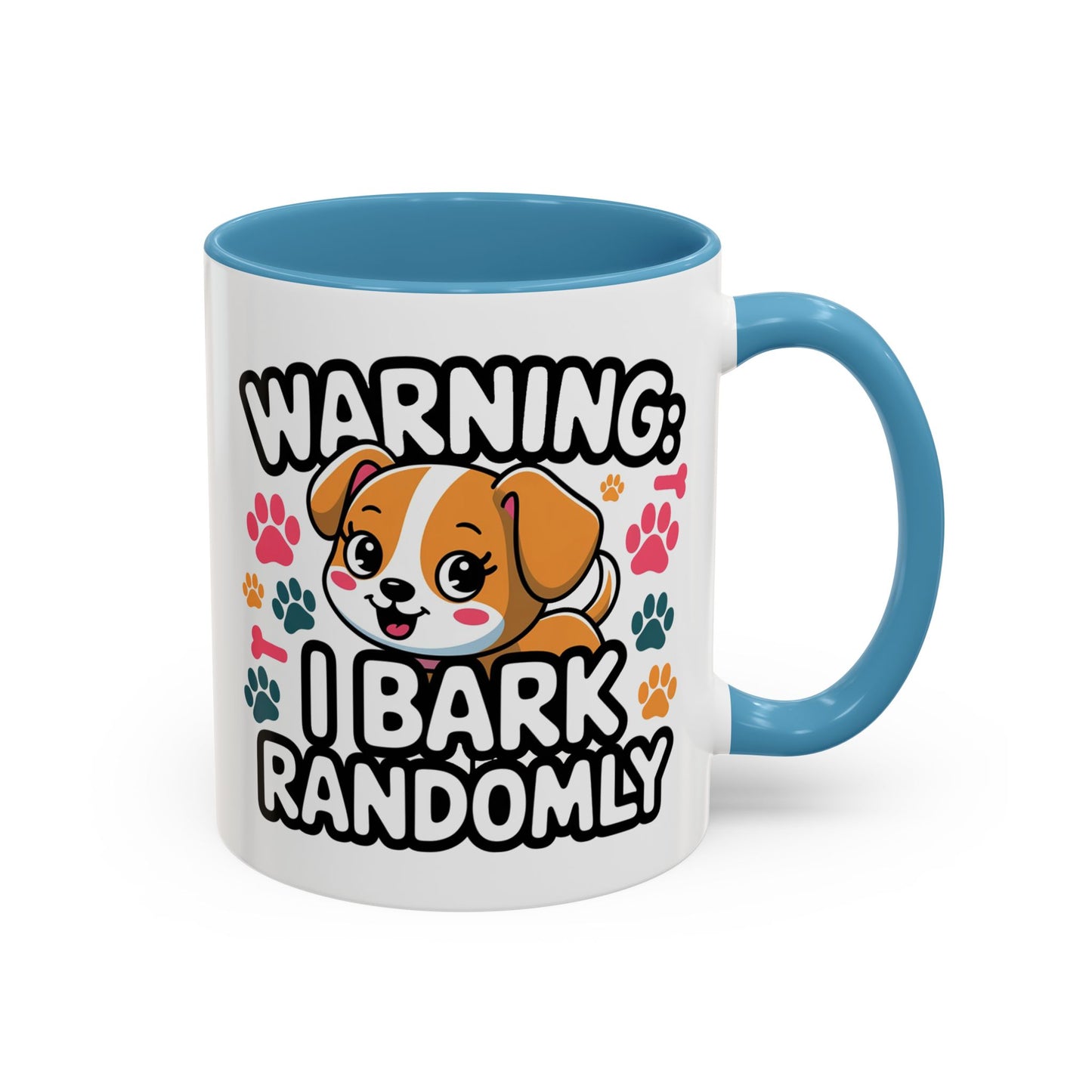 Animal Mug - Warning I Bark Randomly