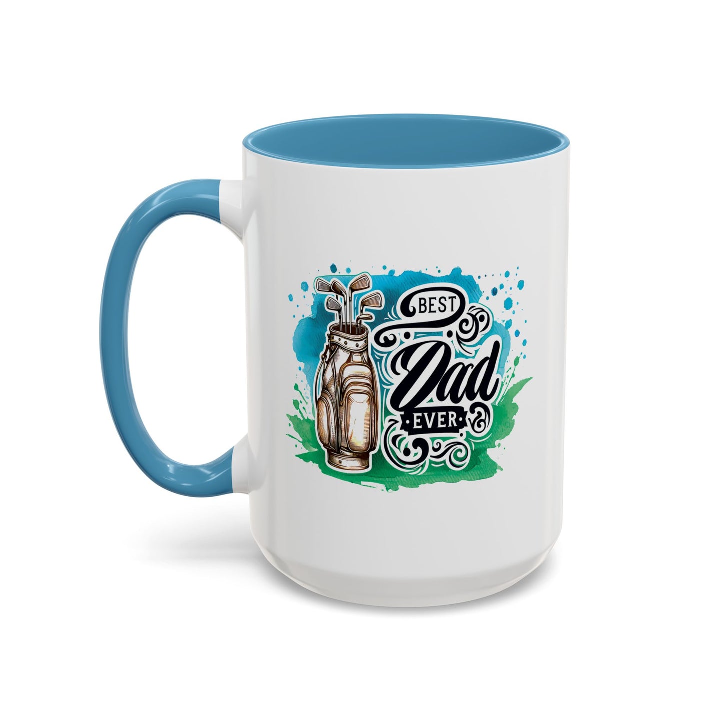Father's Day Mug - Best Dad Ever Golf