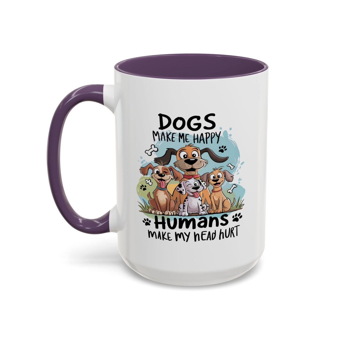 Animal Mug - Dogs Make Me Happy