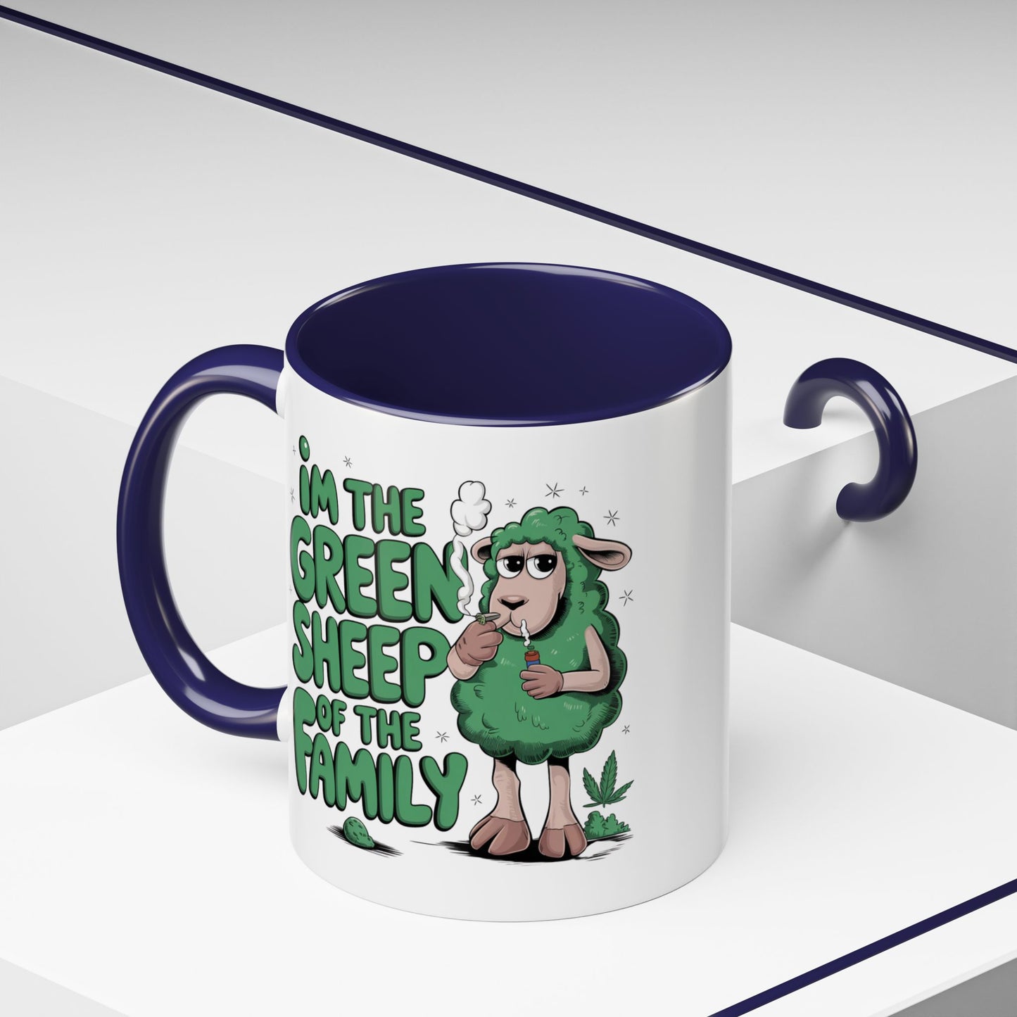 Adult Mug - I'm The Green Sheep
