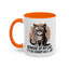 Humor Mug - Beware of My Cat