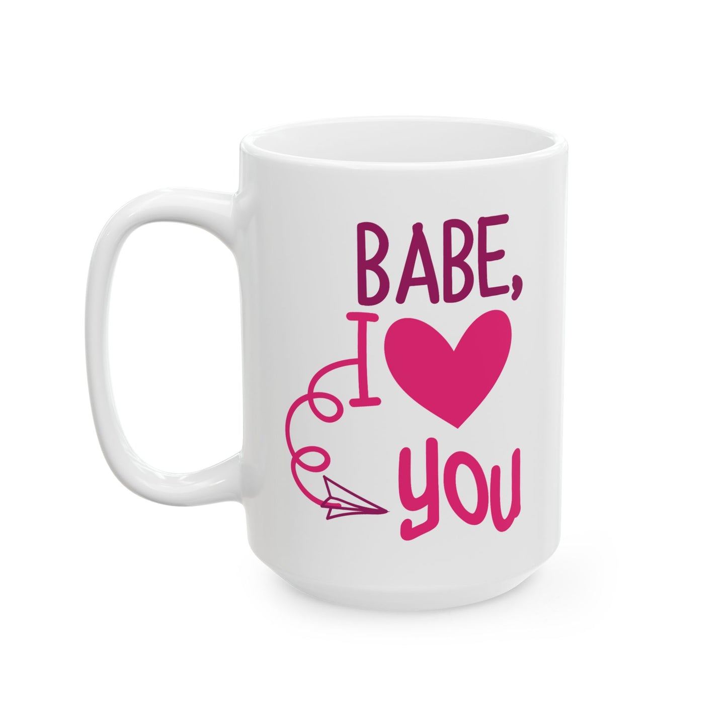 Anniversary Mug - Babe, I Love You